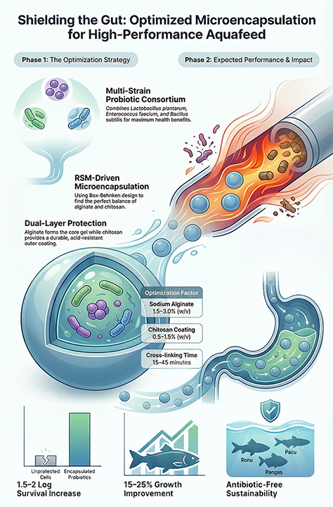 Microencapsulation diagram